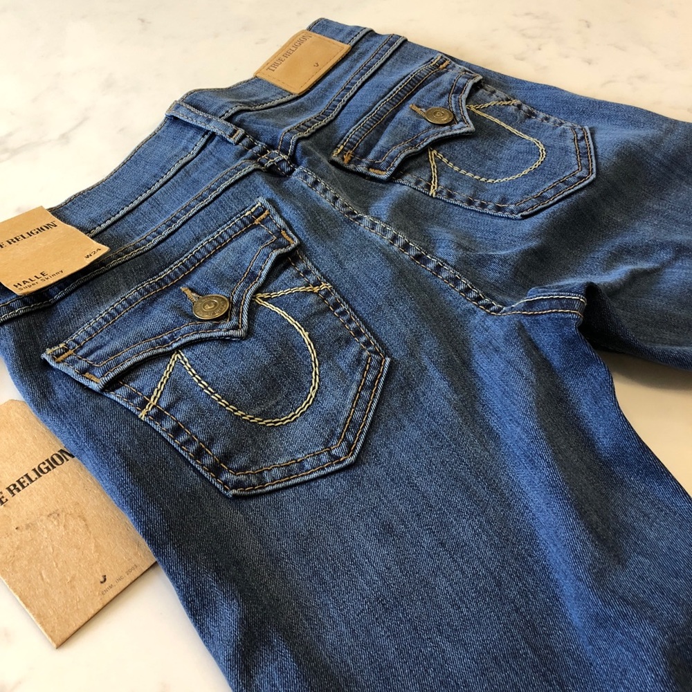 NWT True Religion Halle Super Skinny Jeans